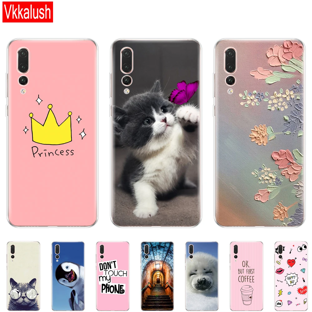 Силиконовый чехол-накладка для Huawei P20 Lite/Huawei Pro 5 84 дюйма | Мобильные телефоны и