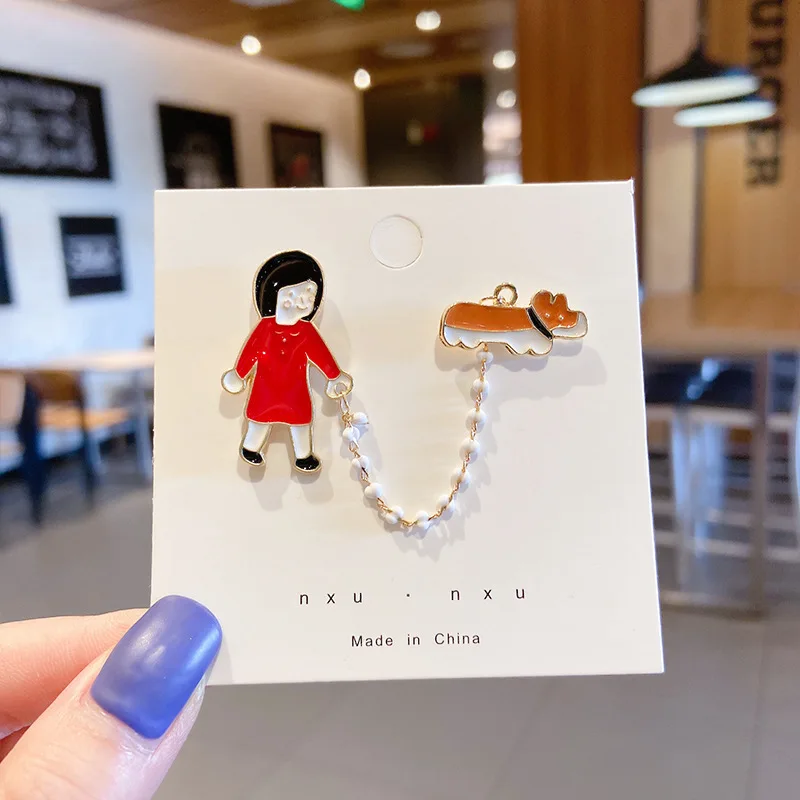 Значок на лацкан для одежды с изображением спящего кота Кита панды броши в виде