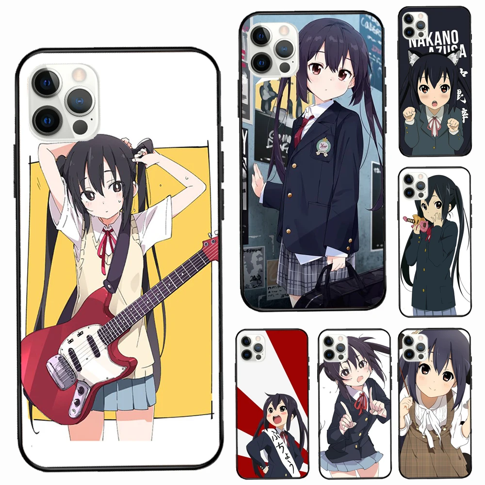 Nakano Azusa чехол для Apple iPhone 12 11 Pro Max XS X XR 6S 7 8 Plus 5S SE 2020 силиконовый телефона|Бамперы| |