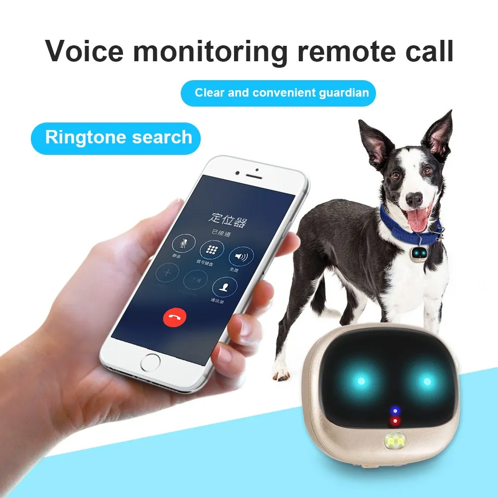 Водонепроницаемый персональный gps трекер для кошек Pet RF V47 мини GPS домашних