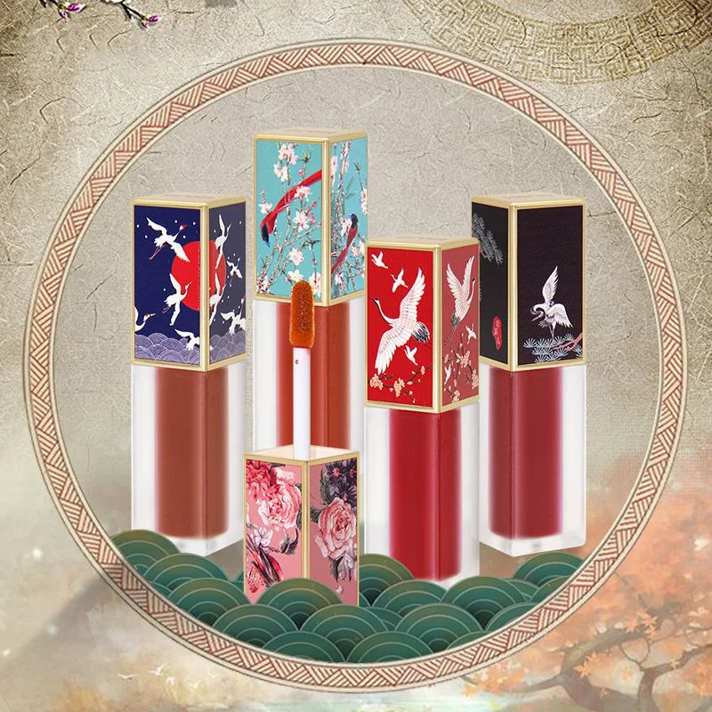 Лучший Ретро стиль Увлажняющий блеск для губ гладкий матовый Жидкость цвета