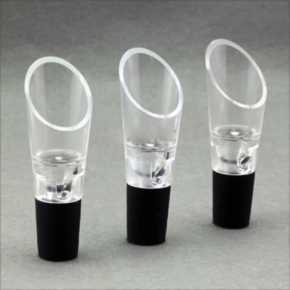 

Brand New White Red Wine Aerator Pour Spout Bottle Stopper Decanter Pourer Aerating Portable Wine Accessories Creative Wine Pour