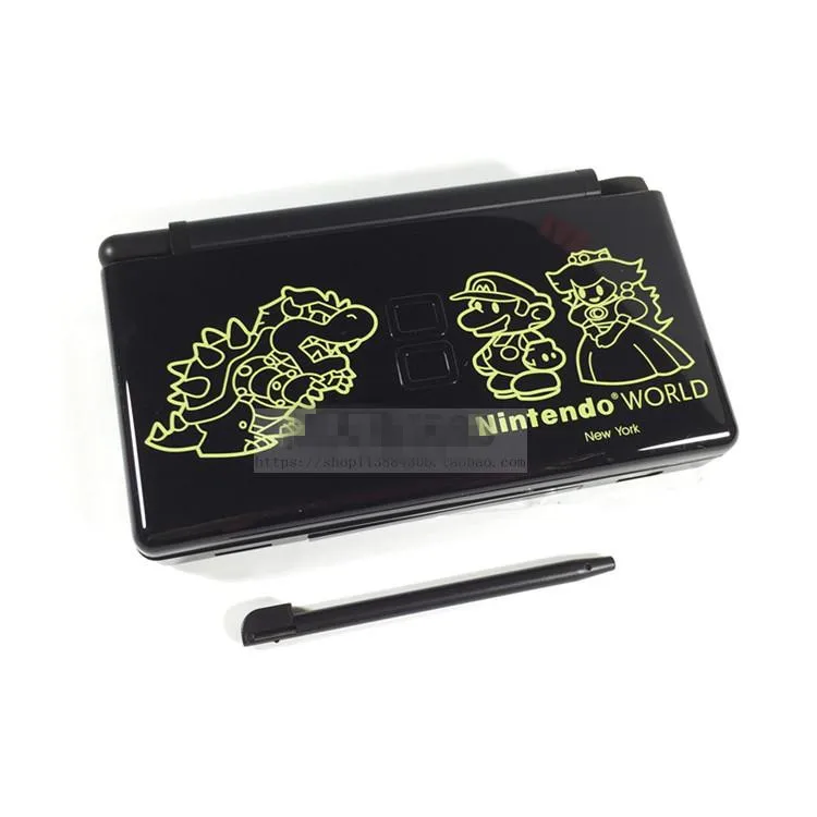 Новый чехол с золотым корпусом для DS Lite полной крышкой кнопкой и винтами|Запасные