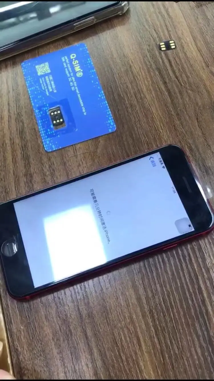 Поддержка IOS13 Q-SIM 6 для iphone 5/5C/5s/6/6 p/6s/7/7 p/8/8 p/x/xs/XS max/11/11 pro самую последнюю Автоматическая 5 аппарат не привязан к оператору сотовой связи адаптер сим-карты