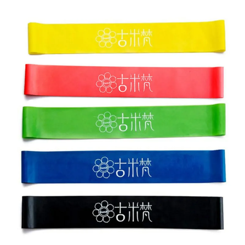 Эспандер для йоги тренажерного зала и фитнеса эластичные резиновые ленты