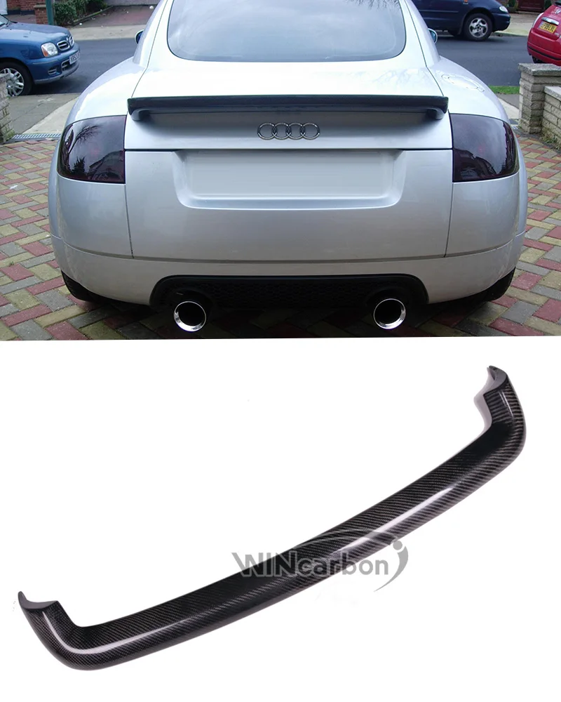 Задний спойлер из настоящего углеродного волокна подходит для AUDI TT купе родстер