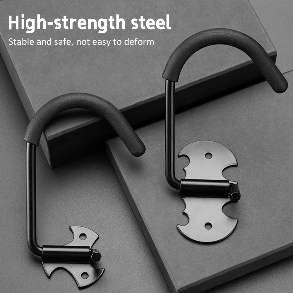 

Bike Bicycle Wall Stand Holder Mount Bicycle Mountain Bike Storage Wall Mounted Rack Stands Steel Wall Hanger Hook Bicycle