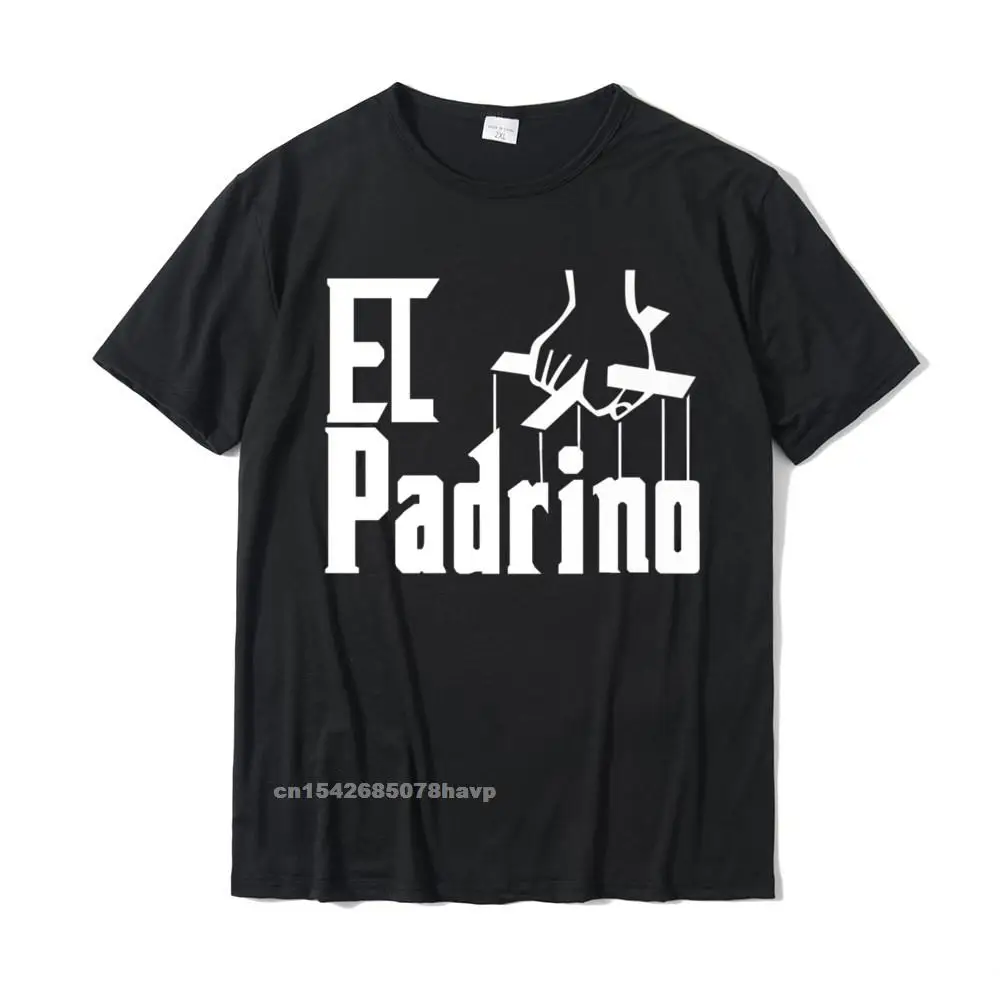 

Mens Funny El Padrino For Spanish Godparent Premium T-Shirt Popular Men T Shirts Printed Tops & Tees Cotton Group