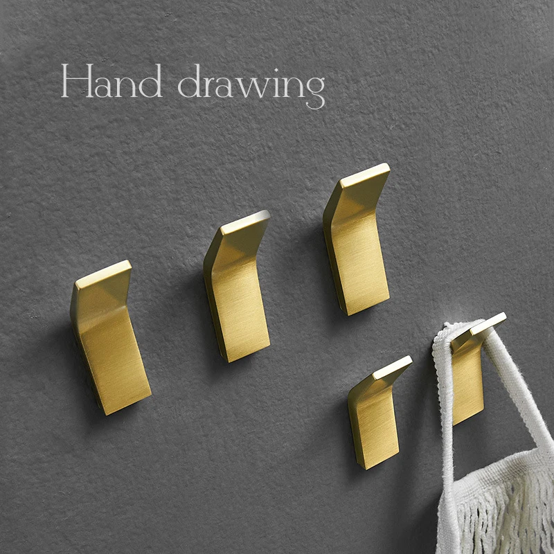 Черный крючок для халата настенный полотенец ванной пальто крепкий вешалка