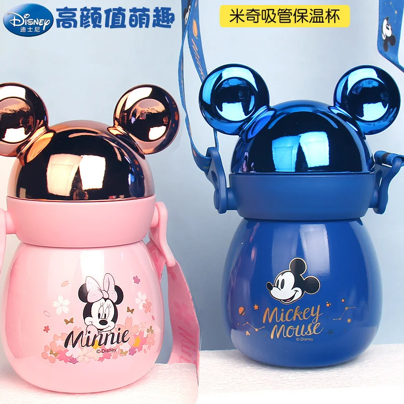 

Соломенный термос с головой Микки из нержавеющей стали 316