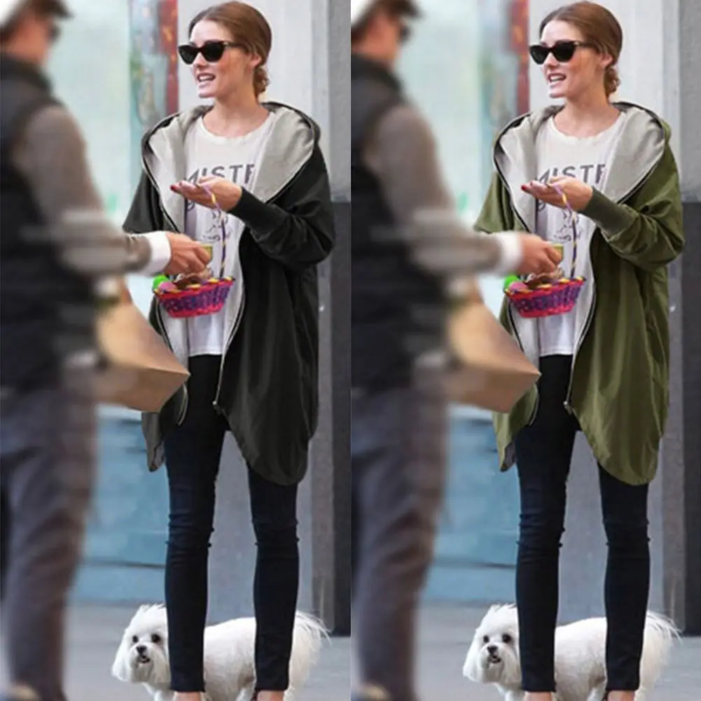 VOLALO 2 цвета женские вязаные толстовки с капюшоном Женское зимнее пальто верхняя