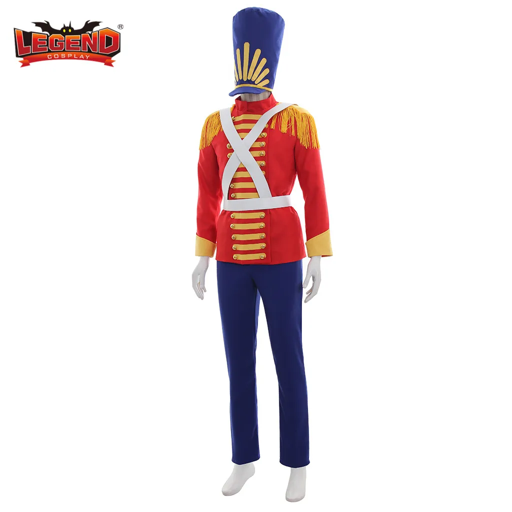 Косплей Легенда балета Музыкальный солдат Костюм Взрослый военная форма костюм