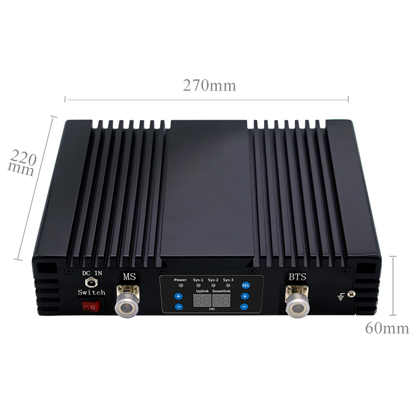 Lintratek 85dB 2G 3G 4G Репитер сигнала 900 1800 2100 МГц GSM усилитель мобильного телефона Мощный