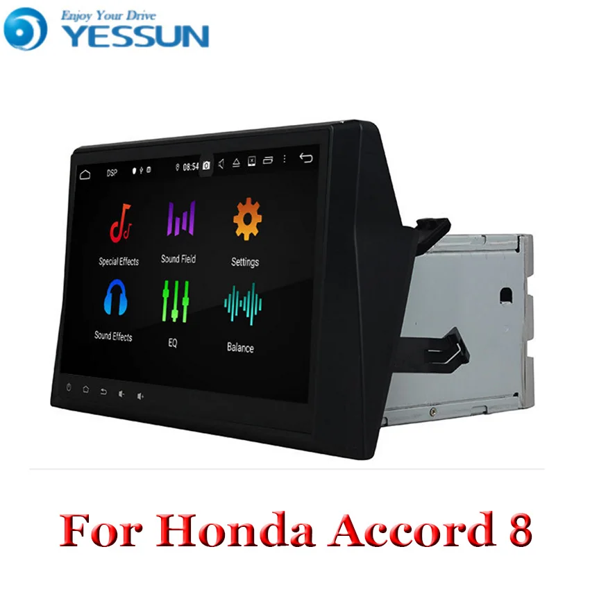 10 1 дюймов DSP Android 9 автомобильное радио GPS головное устройство для Honda accord 8 2008 2009 2010