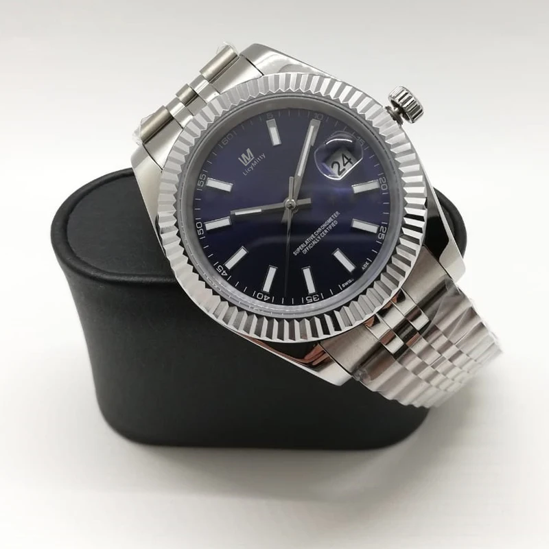 

Mens Watch Datejust Sapphire Glass Stainless Steel Solid Clasp Men Watches Automatic Mechanical Sweep Movement Wristwatches