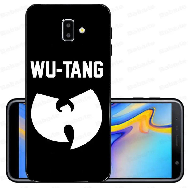 A3 Wu-Tang Wu Tang Clan черный ТПУ Мягкий силиконовый чехол для телефона samsung Galaxy j6 plus A6 A8 A9 A10 A30 A50 Coque Shell - Цвет: A3
