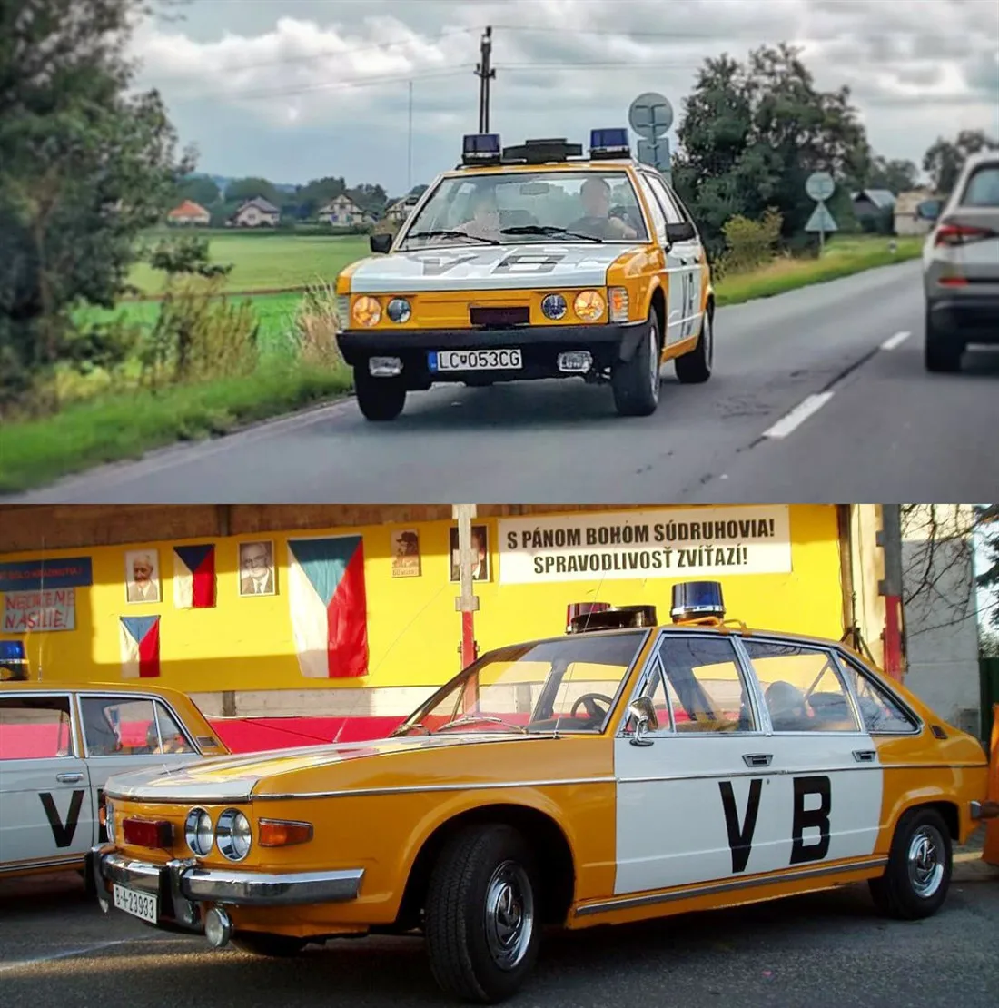 

Foxtoy IST 1:43 1979 Tatra 613 VB Czech Police Car Collection Edition Resin Metal Diecast Model Race Car Ornaments Toys