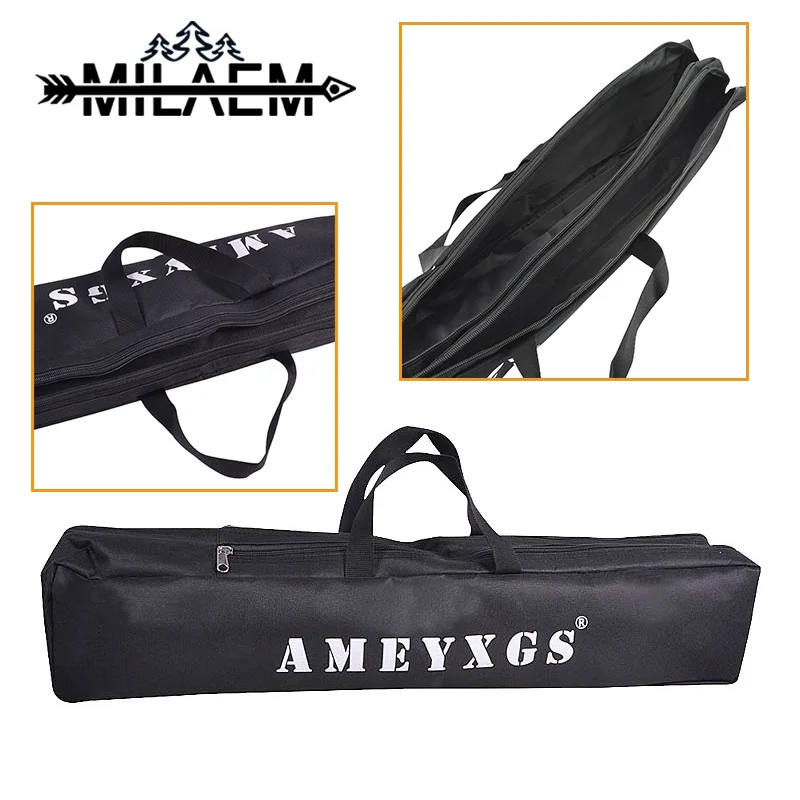 

Archery Bow Bag Portable Foldable Canvas Recurve Bow Bag Arrow Quiver Handle Carrying Outdoor Sport Shooting Hunting Accessories