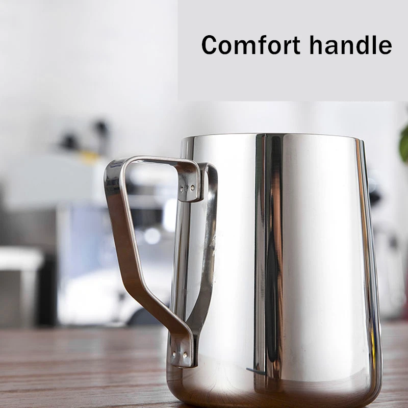 Вокори из нержавеющей стали Кофеварка потяните цветочный стаканчик капучино