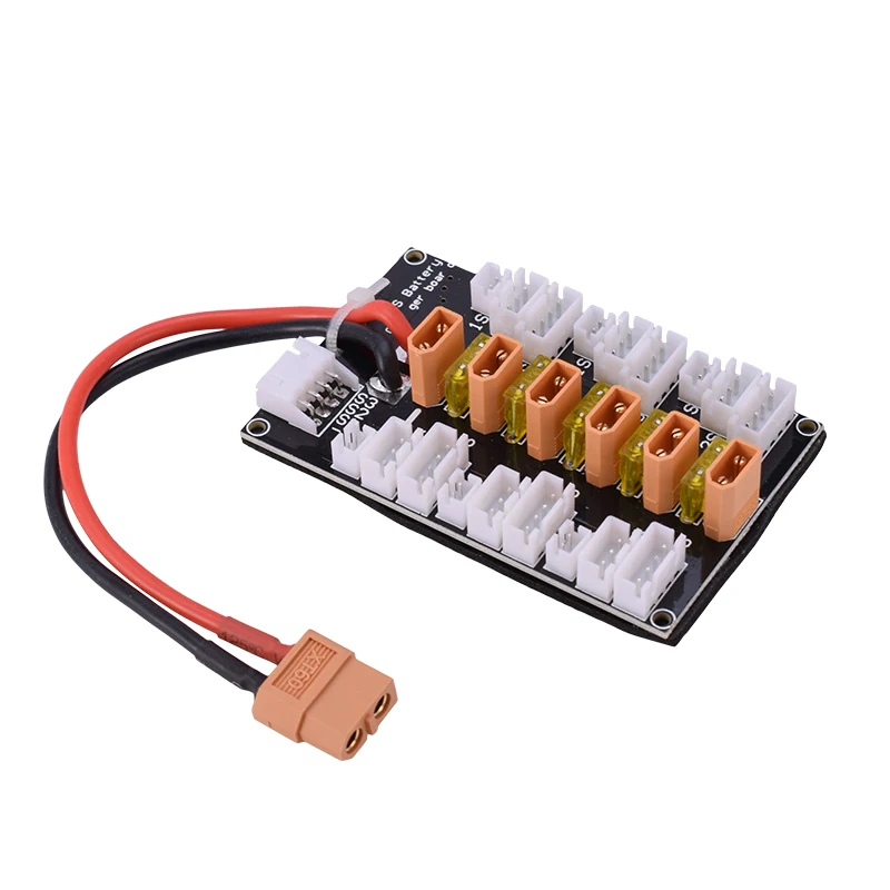 1S 3S XT30 Plug Lipo батарея параллельная зарядная плата с 6 шт. до XT60 RC Battery Balance Charge