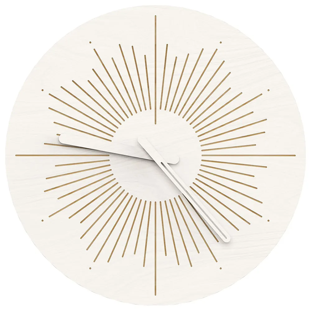 Деревянные настенные часы 12 &quotТихий не тикающий Кварц декоративный Современный