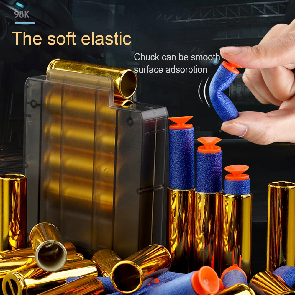 Стреляющий мягкий пистолет 98k AWM Shell игрушечный для игр на открытом воздухе в виде