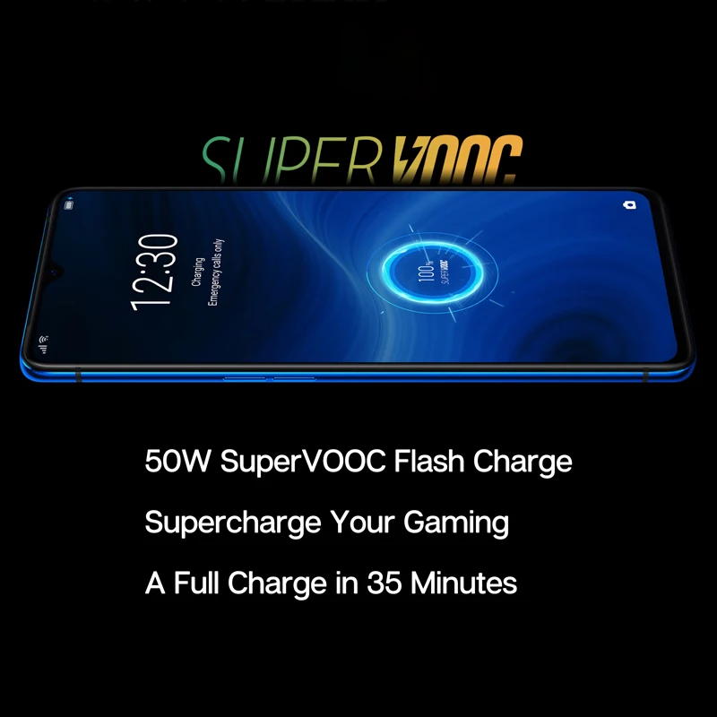 Мобильный телефон realme X2 Pro X 2 Pro Snapdragon 855 Plus с глобальной версией, 8 ГБ, 128 ГБ, 6,5 дюйма, 64 мп, четыре камеры, 90 Гц, дисплей NFC, 50 Вт, VOOC
