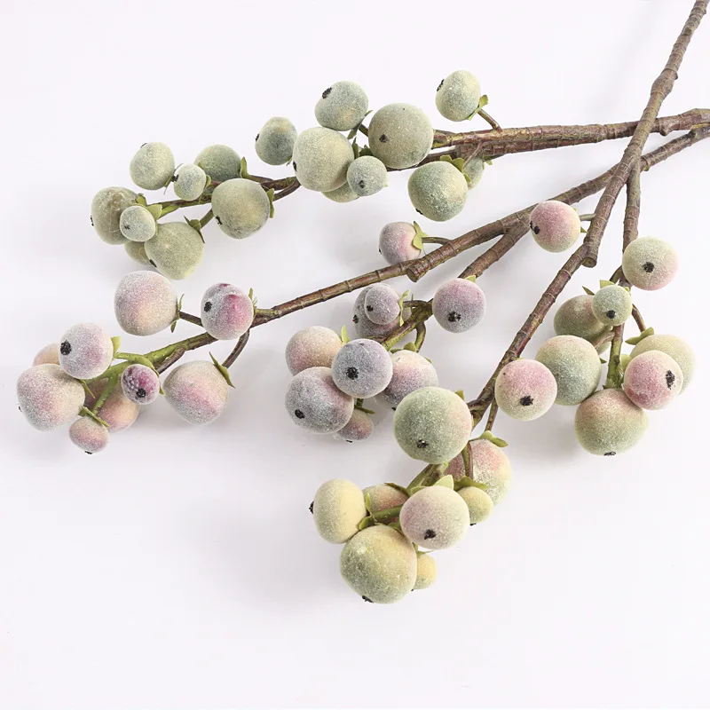 Искусственное растение однолистный фрукт фиг Цветочная композиция для дома