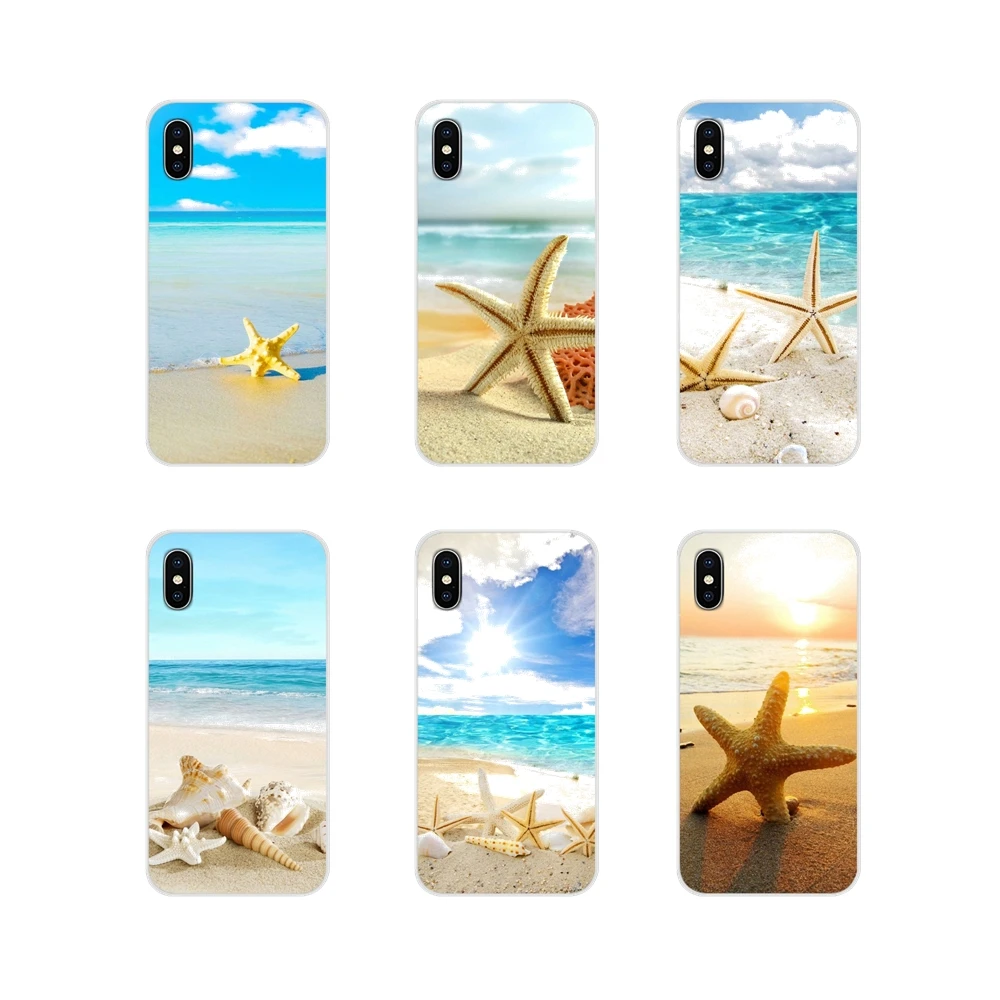 Фото Прозрачные чехлы из ТПУ для Motorola Moto X4 E4 E5 G5 G5S G6 Z Z2 Z3 G G2 G3 C Play Plus летние пляжные