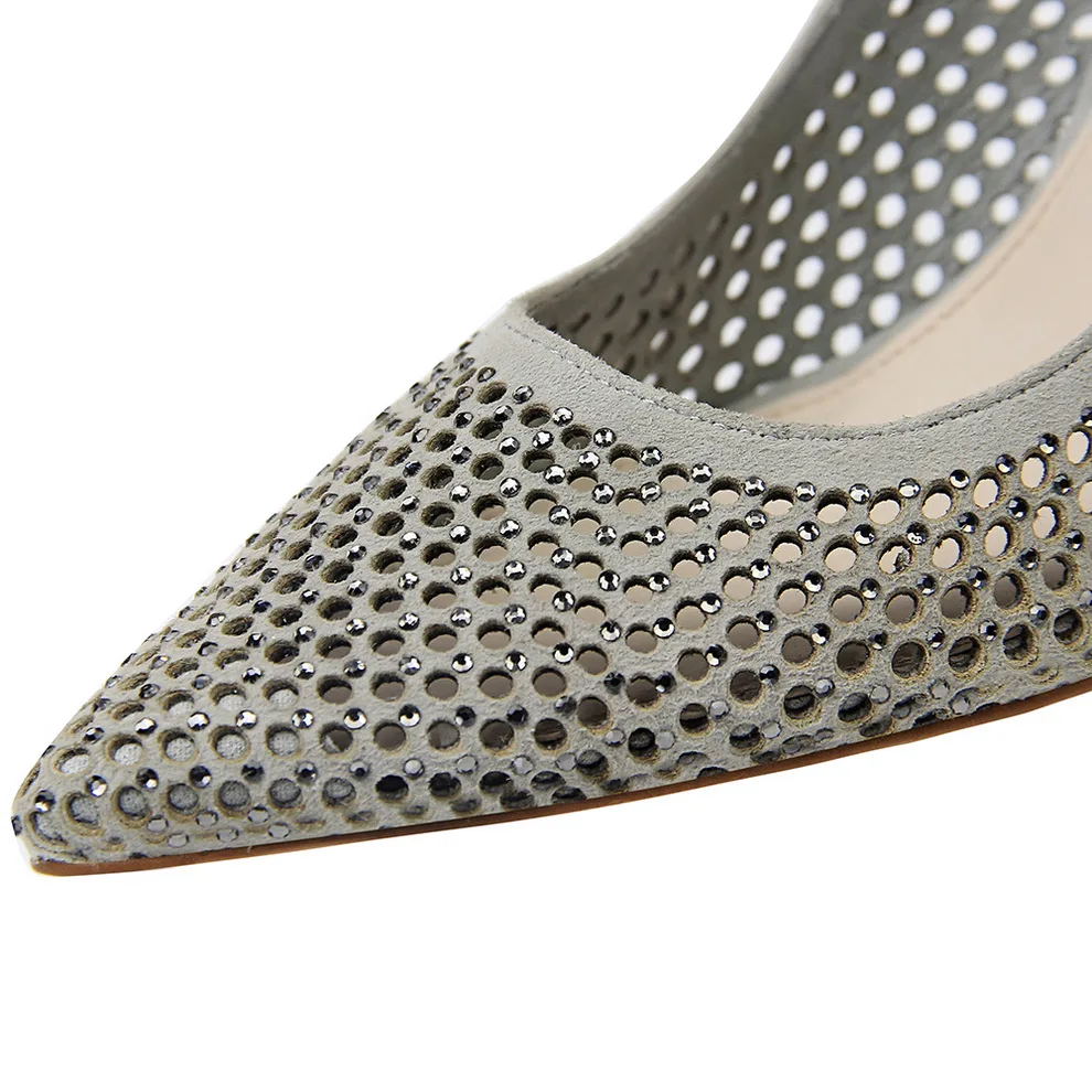 2019 Женские Зеленые ботинки винного цвета на высоком каблуке 9 5 см роскошные