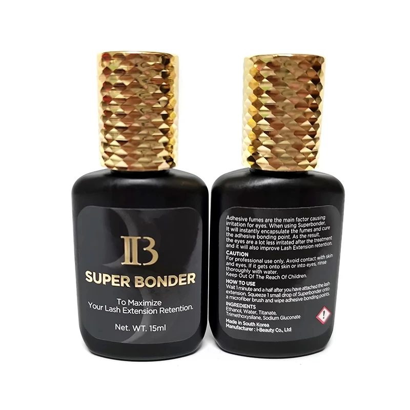 

15ml IB Super Bonder for Adhesive Eyelash Extension Primer Cure Adhesive Bonding Eyelash Grafting Transparent Curing Liquid