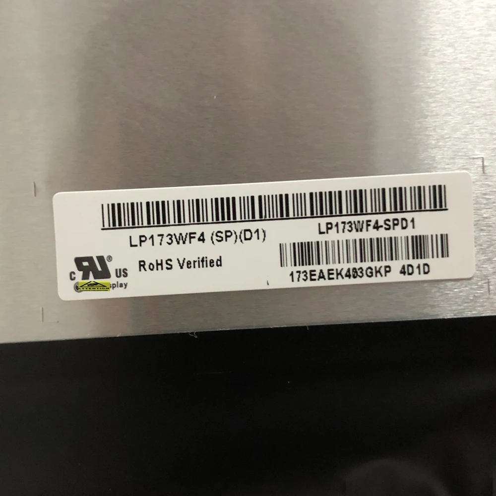 Goede LP173WF4-SPD1 LP173WF4 SPD1 17.3 ''Fhd Laptop Lcd Led-Scherm Display 1920*1080 Edp 30 Pin Ips 72% Ntsc