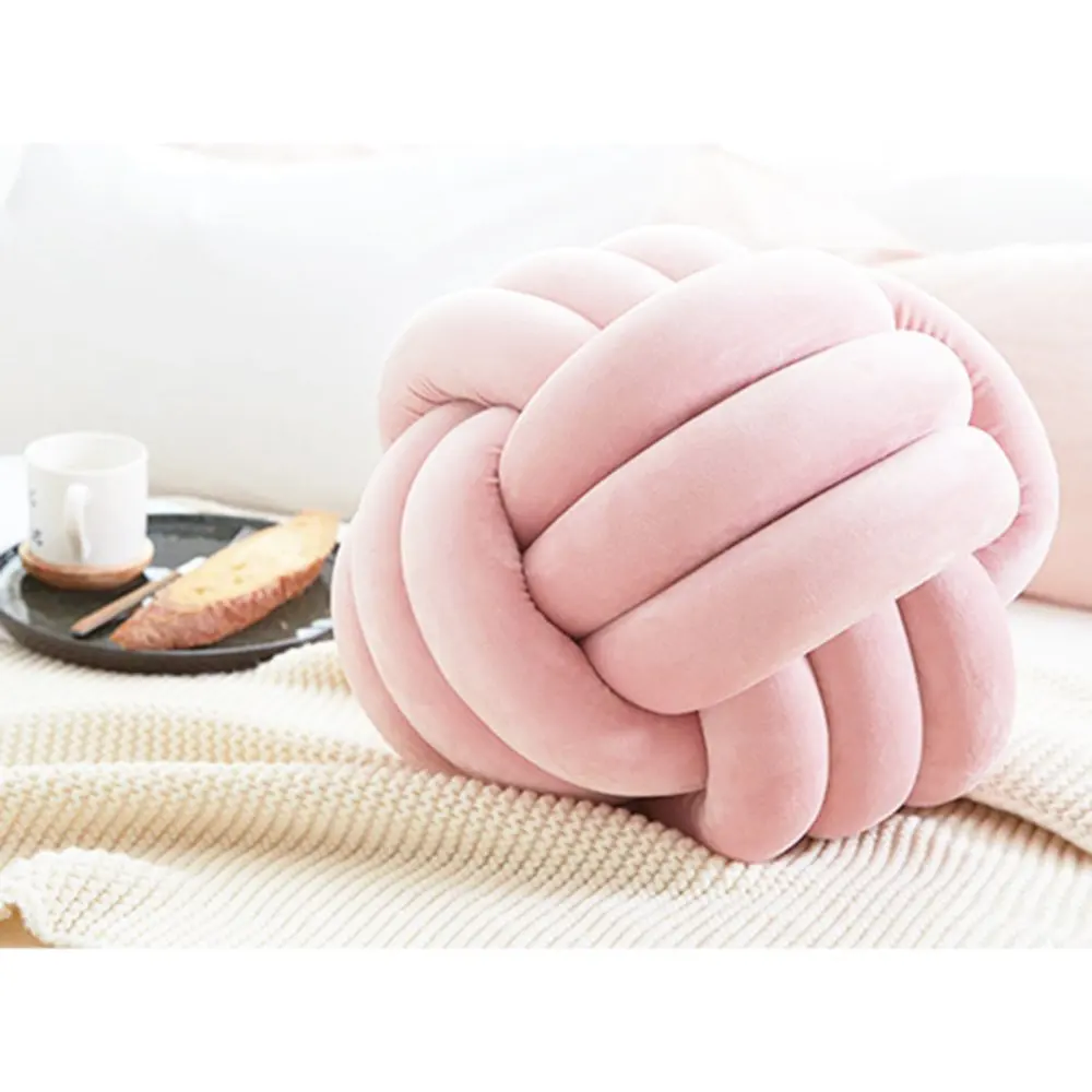 Подушка для объятий Детские плетеная кроватка бамперы узел подушки