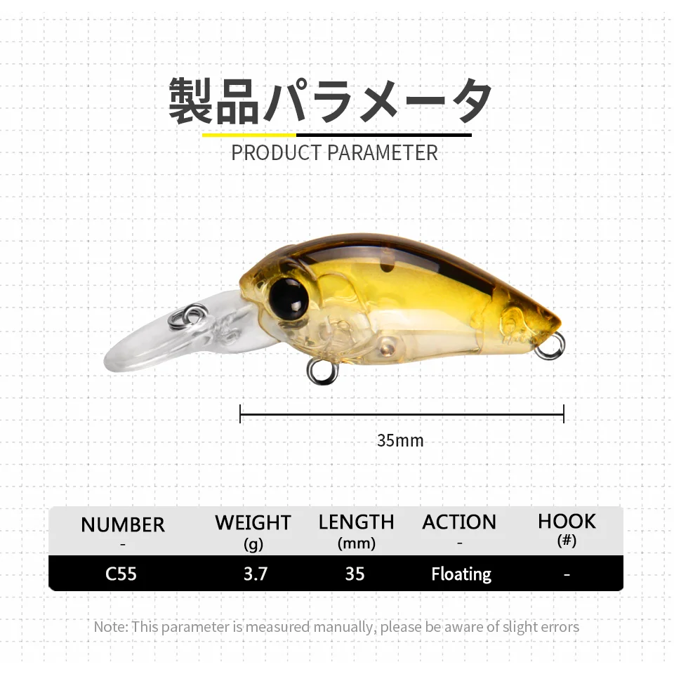 BEARKING самая популярная модель A + профессиональный рыболовные приманки мини
