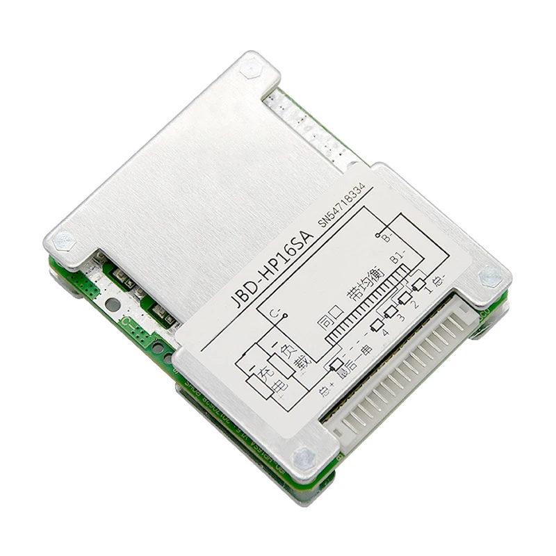 BMS литий-ионный аккумулятор 13S 48 В батарея 18650 15A 20A 25A 30A напряжение зарядки 54 6 в с