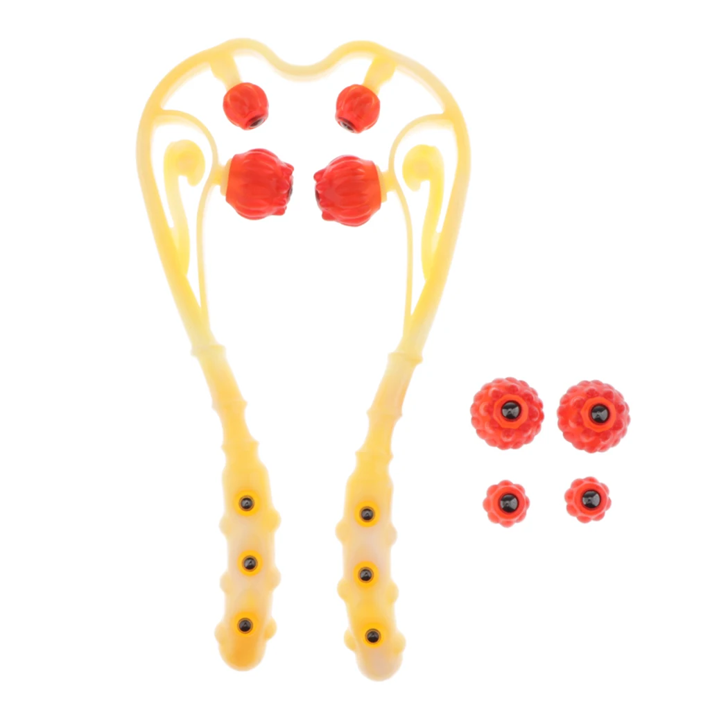 4 шара прочная полипропиленовая ручная палочка для снятия напряжения боли в шее