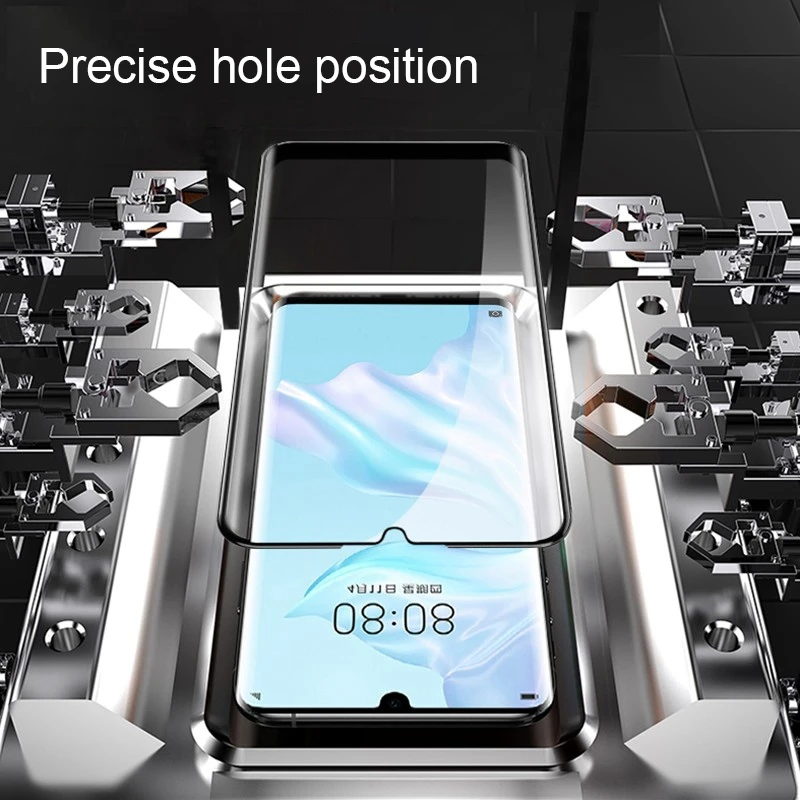 Полное покрытие экрана из закаленного стекла для huawei P30 Защитная пленка Pro