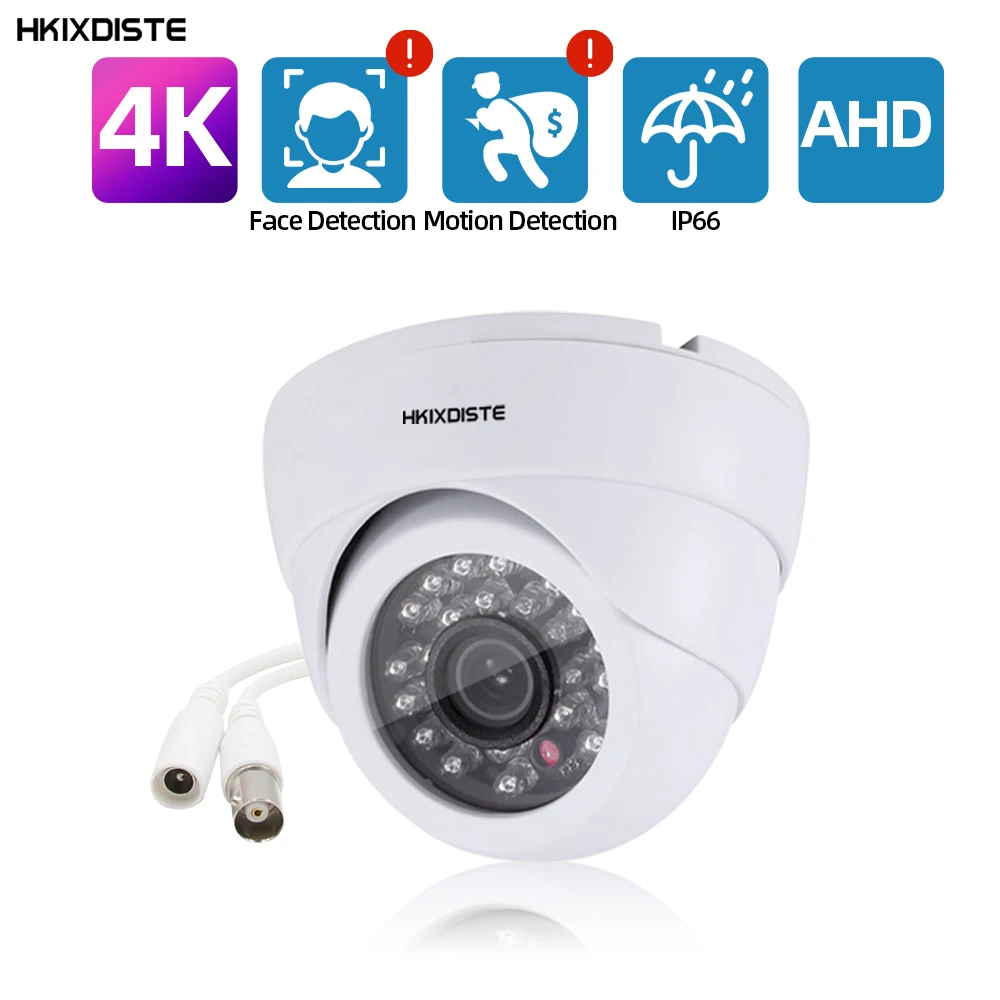 

Full HD 8MP AHD Camera Motion Detection 24 Infrared LEDS 2.0MP Resolution With HD 3.6mm Lens CCTV Home Security Night Vision