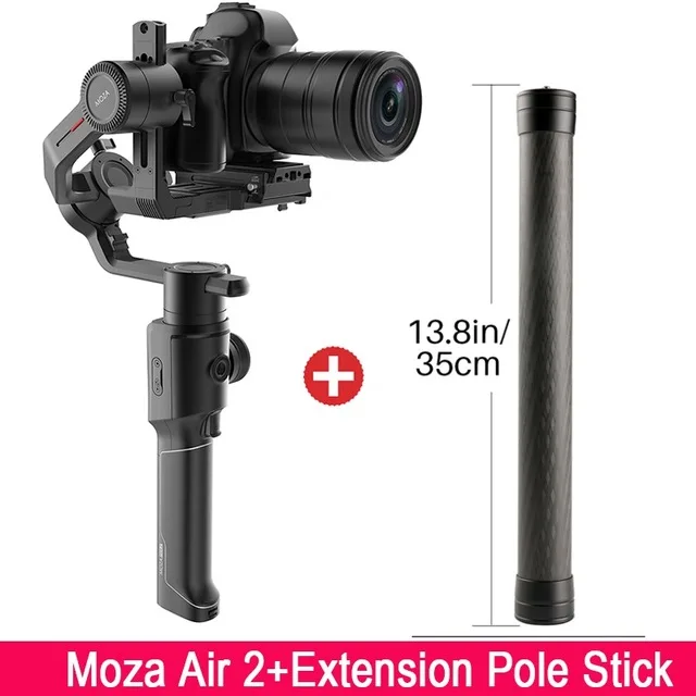 moza6 DIGITALFOTO Moza Air 2 Maxload 4,2 кг DSLR Камера стабилизатор 3-осевой портативный монопод с шарнирным замком для цифровой зеркальной камеры Canon Nikon PK DJI Ronin S Zhiyun Crane 2 - Цвет: moza6
