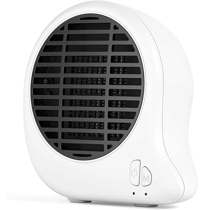 

Small Space Heater & Air Purifier,Desk Heater with Negative Ion Air Purifier,Mini Portable Electric Space Heater
