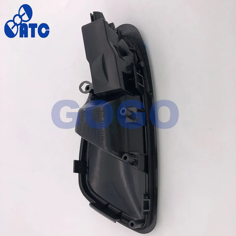 Внутренняя хромированная дверная ручка для Seat IBIZA IV 2009-2012 OEM 6J1837113A левая 6J1837114A
