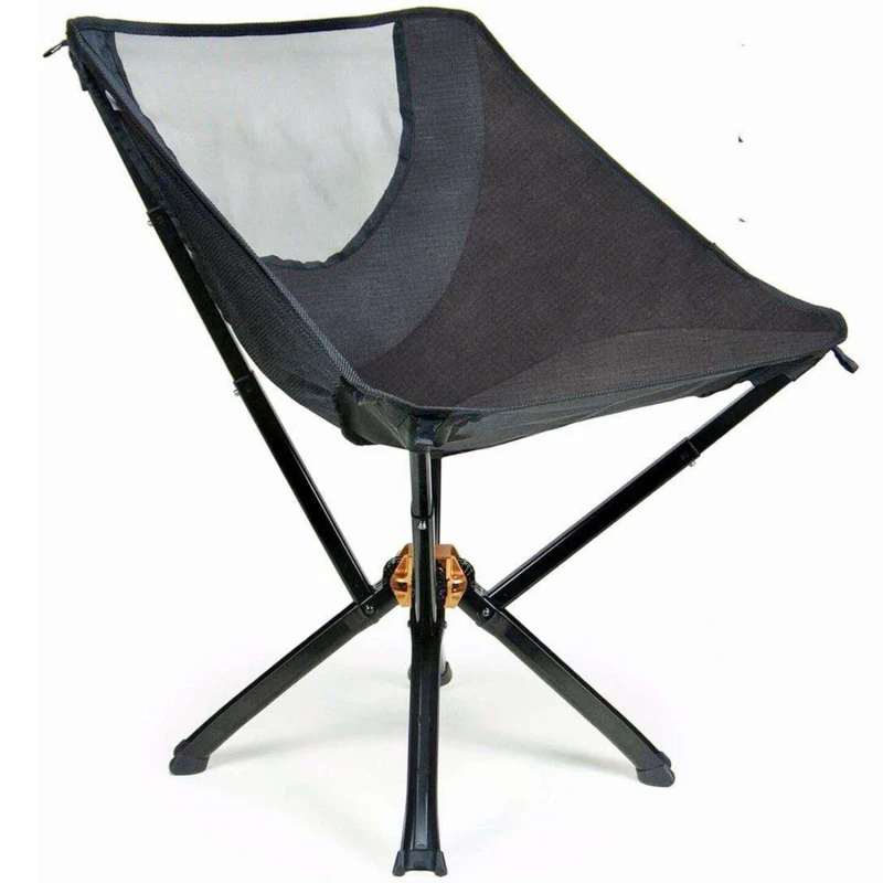 저렴한 초경량 휴대용 의자 접이식 스윙 야외 캠핑 바베큐 비치 낚시 의자에 대한 발판과 의자를 휴식
