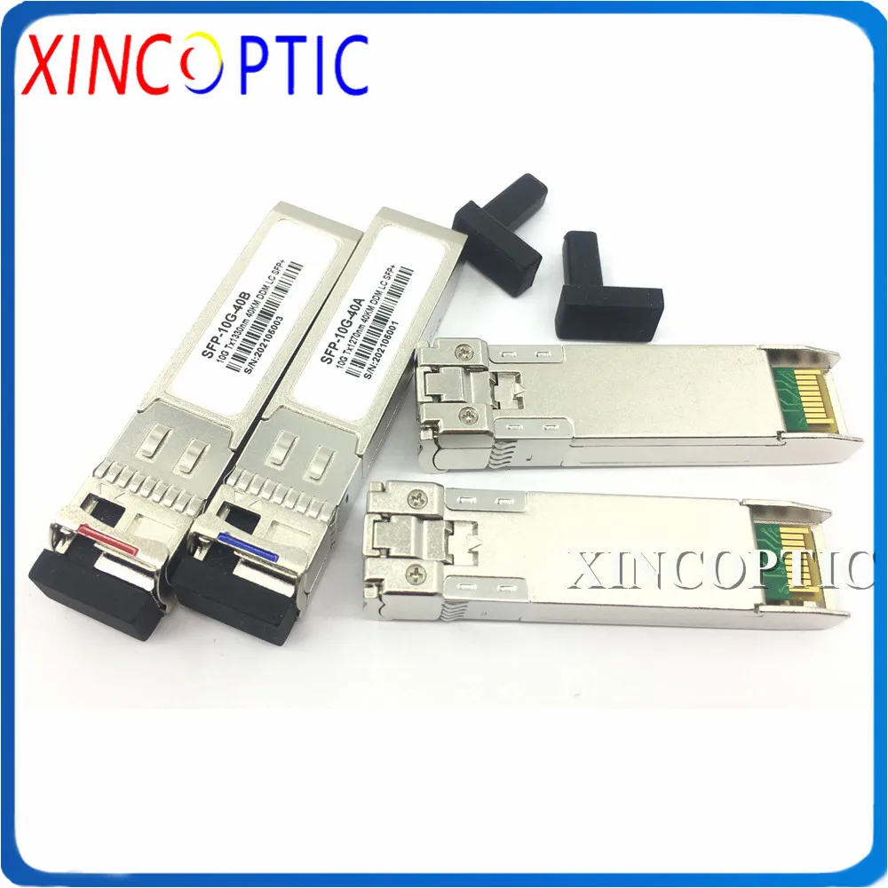 Сильная Совместимость Mini GBIC 40KM 10G WDM BIDI SFP 1270 нм/нм одномодовый одноволоконный