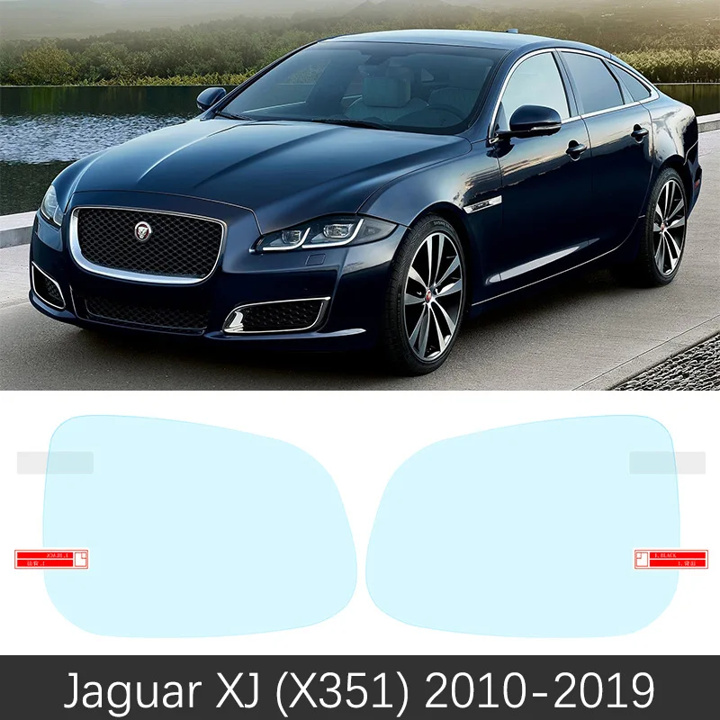 Для Jaguar XJ X358 X351 XJ8 XJR 2007 ~ 2020 полное покрытие зеркало заднего вида непромокаемая противотуманная пленка автомобильные аксессуары 2010 2013 2015 2018