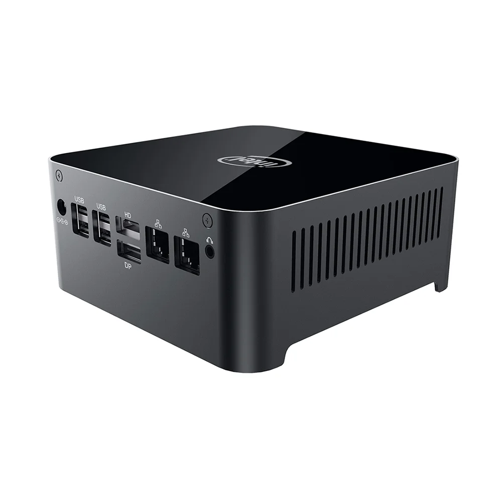 Высокотехнологичный мини ПК Intel Core i5 5257U подлинный Windows 10 Pro 2 * M.2 SSD компьютер Type C DP