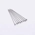 Никогда не вызывает аллергию 100 шт.лот 15-50 мм Шариковые булавки из нержавеющей стали булавки для изготовления ювелирных изделий сделай сам Аксессуары