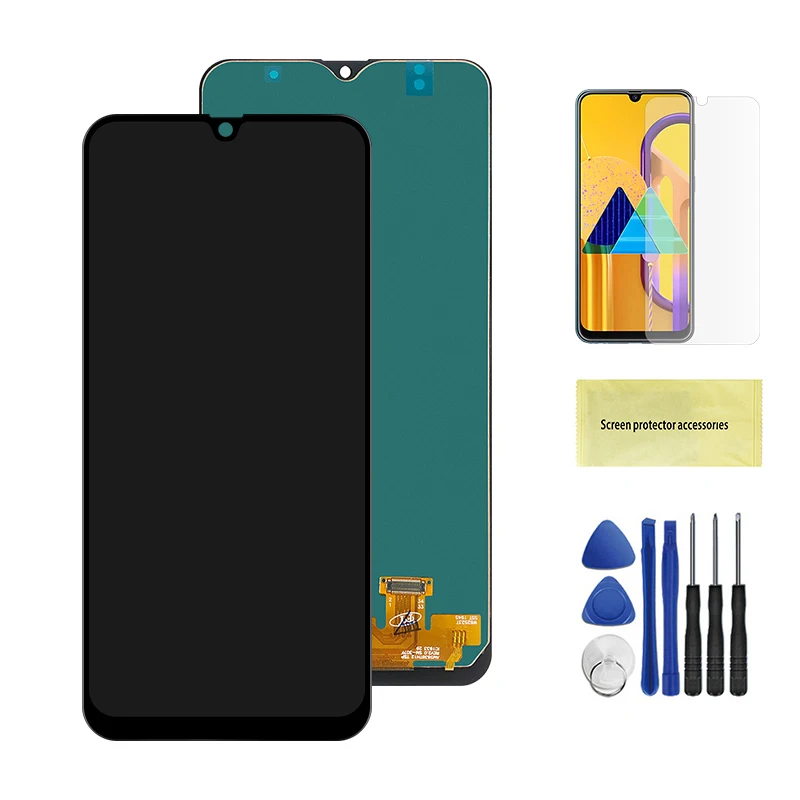 Black Для samsung Galaxy A30S lcd кодирующий преобразователь сенсорного экрана в сборе Дисплей для samsung A30s A307F A307FN A307G A307YN экран дисплея - Цвет: Black
