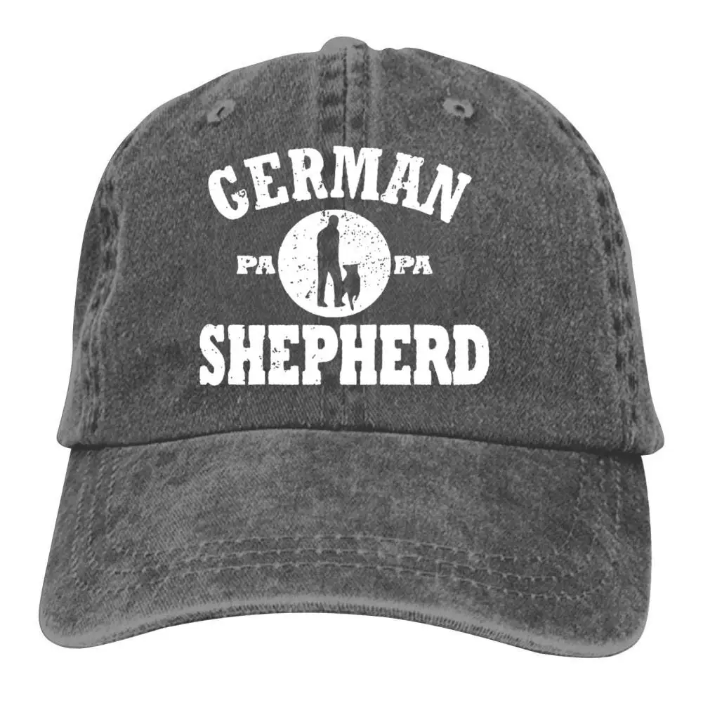 

Ger-Man She-pherd PAPA Unisex Adjustable Baseball Caps Denim Hats Cowboy Sport Outdoor