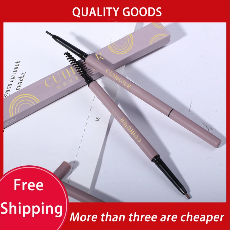 Водостойкая натуральная Стойкая краска для татуажа бровей черный коричневый