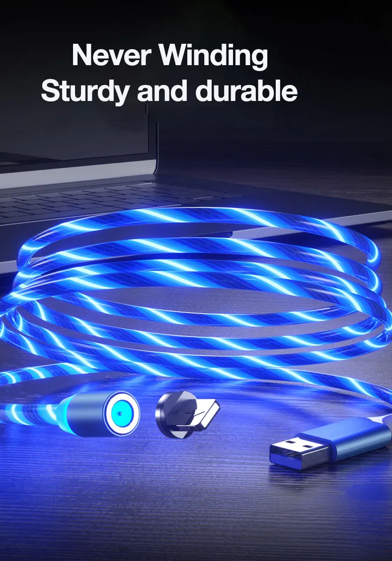 MOOJECAL Магнитный зарядный кабель Micro usb type C зарядное устройство Быстрая зарядка для iPhone XS Max samsung зарядный магнит Android телефон
